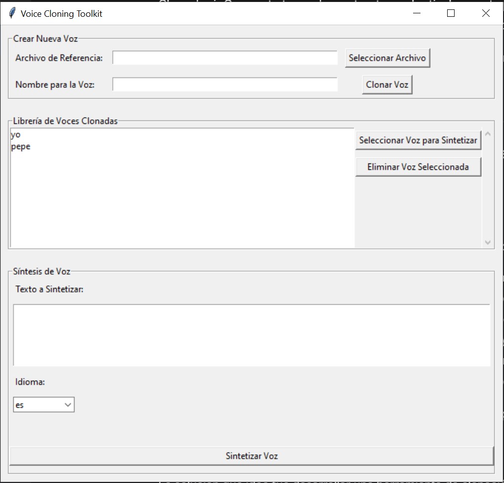 Imagen del proyecto VoiceCloner: Mi Asistente para Tutoriales de Programación